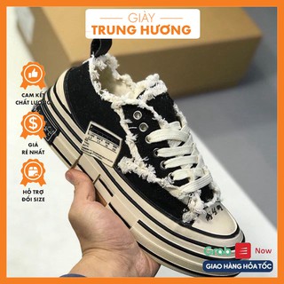 [𝐁𝐀̉𝐍 𝐂𝐀𝐎 𝐂𝐀̂́𝐏] Giày Sneaker Nam Nữ Cv Xvessel Giày Trung Hương H54 Chuẩn Đế Gỗ fullbox