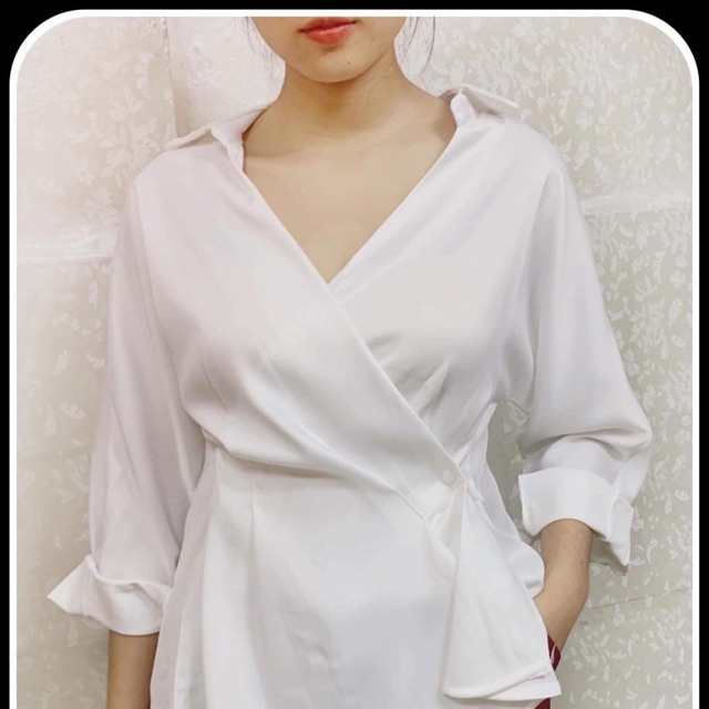 Áo lụa vạt xéo