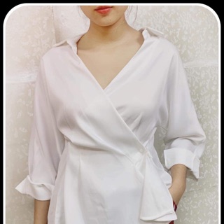 Áo lụa vạt xéo