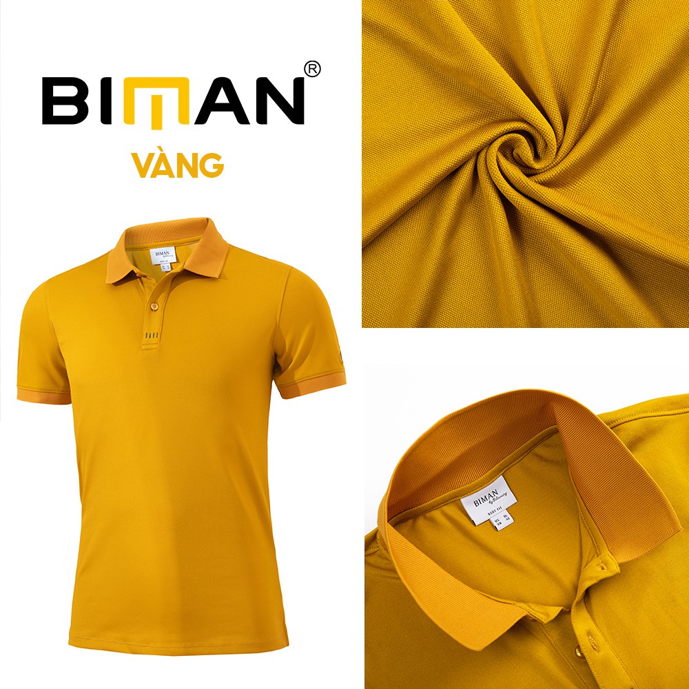 Áo polo nam cổ bẻ thời trang Biman by Biluxury kiểu dáng lịch lãm basic nhiều màu trẻ trung 5APCB007 | BigBuy360 - bigbuy360.vn