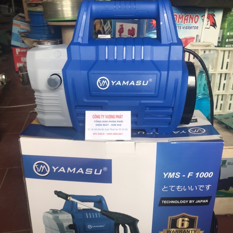 MÁY RỬA XE YAMASU 2500W [ HÀNG CHÍNH HÃNG ]