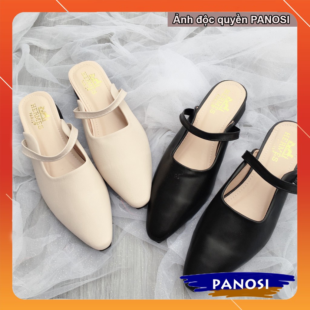 Giày nữ công sở kiểu sục nhọn dây sang trọng | BigBuy360 - bigbuy360.vn