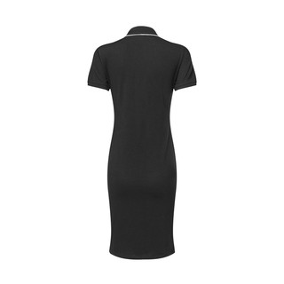 Đầm nữ dài cổ bẻ dáng ôm YODY VAN0925 (Đen, Tàn, Tím Than,Xanh)