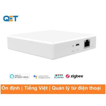 Bộ trung tâm gateway zigbee QCT nhà thông minh