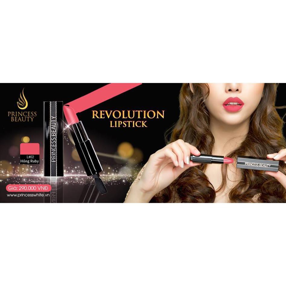 SON MÔI REVOLUTION LIPSTICK - PRINCESS BEAUTY