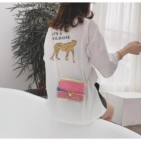 Túi xách đeo chéo đeo vai nữ đẹp, chất liệu nhựa, form túi chuẩn, phù hợp đi làm, đi chơi, dạo phố TX007