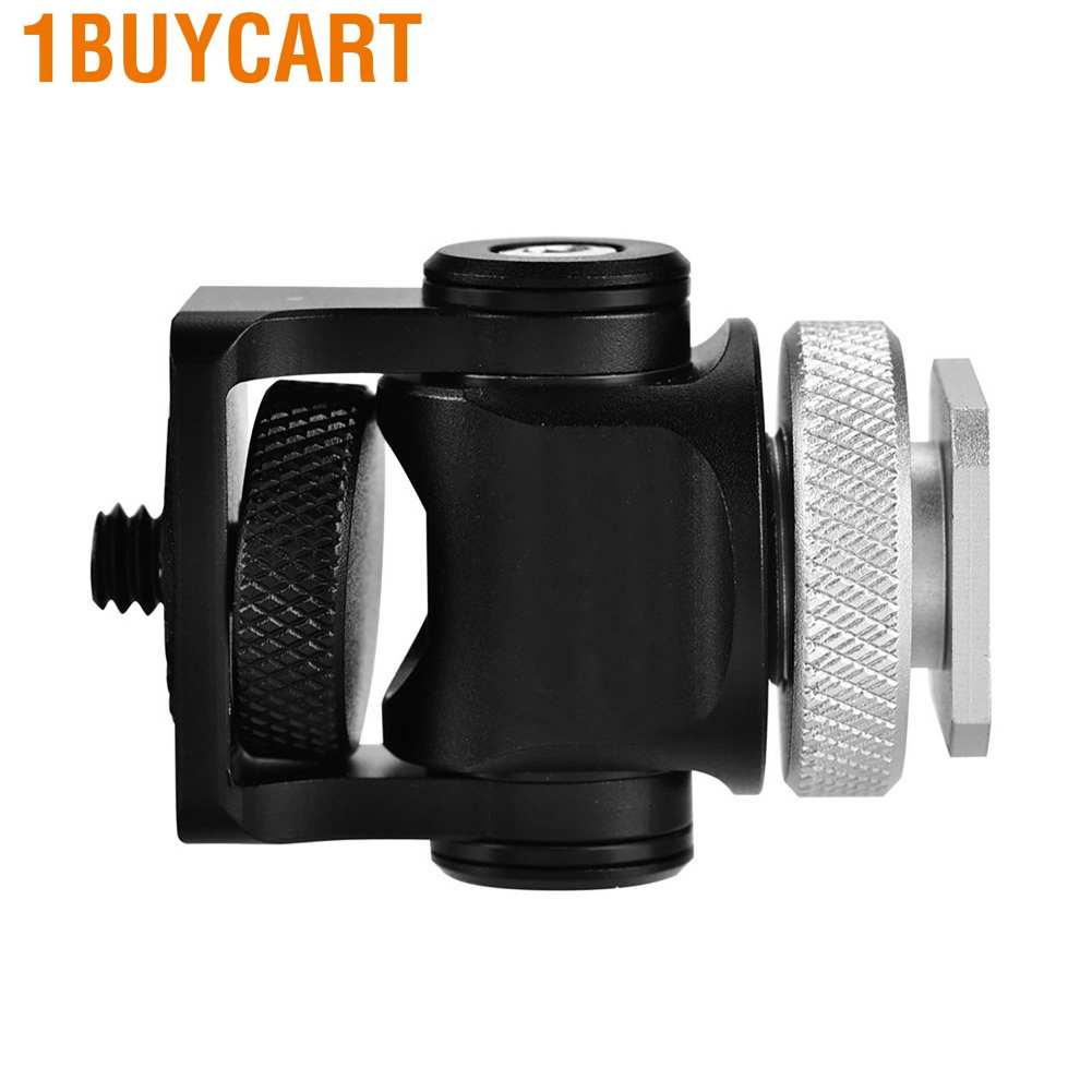 1buycart Durable High Strength Hot Shoe Mount  Lightweight Camera Anti-Rust Monitor for Light Monitoring