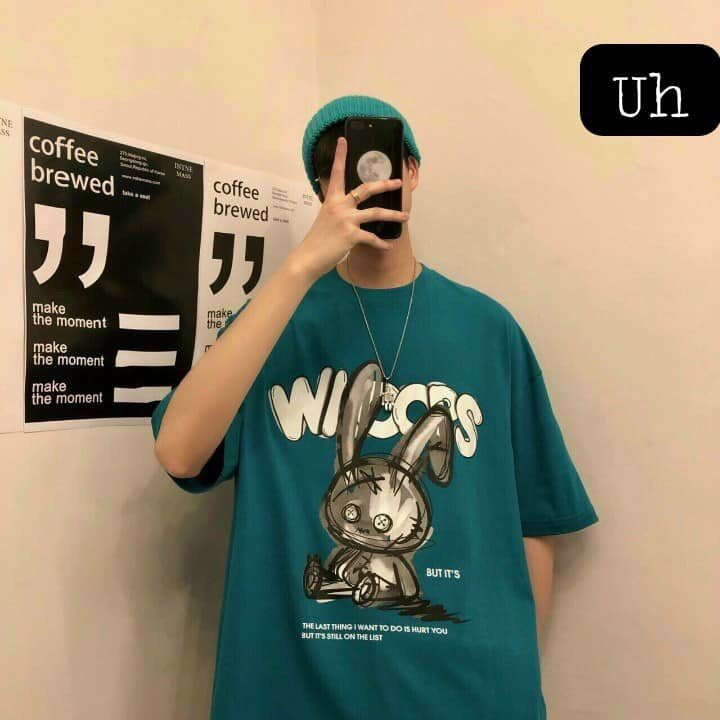 Áo thun tay lỡ Unisex ONEZ, áo phông form rộng WIND THO ATL112 | BigBuy360 - bigbuy360.vn