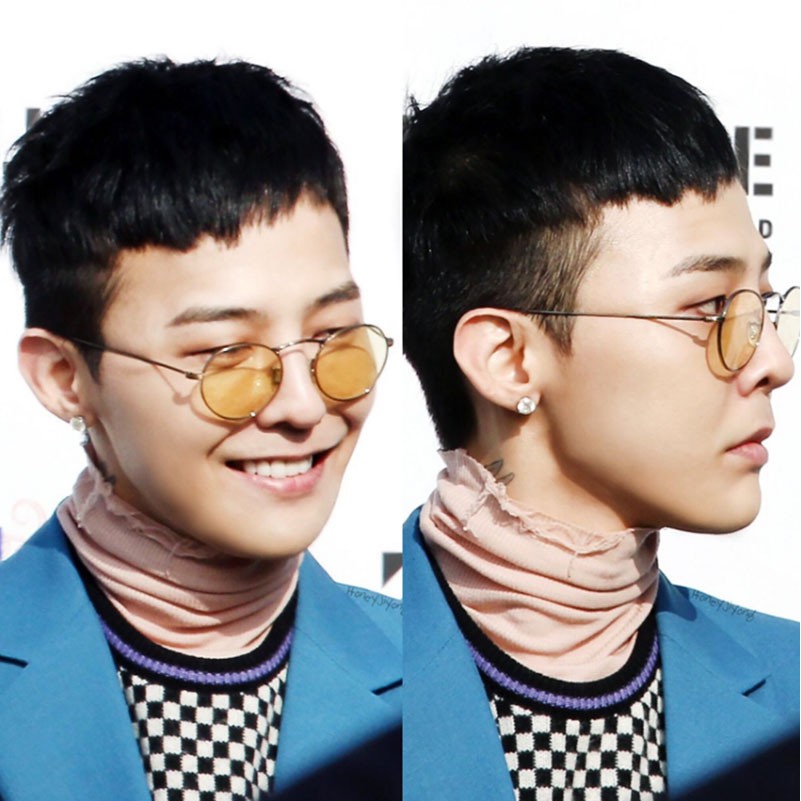 Bông tai bi G-DRAGON, loại đá nhiều size