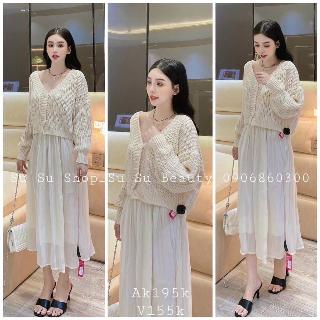 Áo Khoác Cadigan Một Khuy Siêu Đẹp Cho Các Nàng- Áo Khoác Cadigan Một Khuy Quảng Châu Cao Cấp