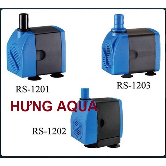 Máy bơm bể cá RS-1201 RS 1202, RS 1203, hàng cao cấp nhỏ gọn, tiết kiệm điện, chạy êm