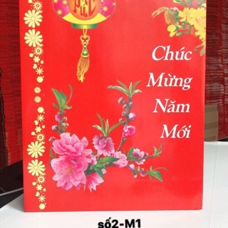 Combo 10 túi giấy đỏ đựng quà ngày Tết