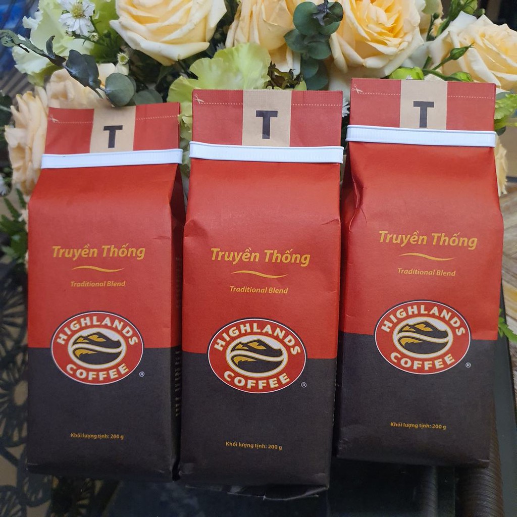 Cà Phê HighLands Truyền Thống 200gr