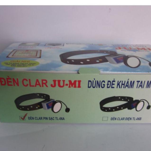 ĐÈN CLAR JUMI TL-06A (PIN SẠC) - Đèn Soi Tai, Mũi, Họng