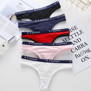 💥SALE SHOCK💥 Quần Lọt Khe Cotton Cạp chữ ( kèm video ảnh thật )