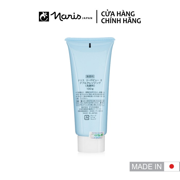[Chính hãng] Sữa rửa mặt tẩy trang Naris Leadbeau Double Cleansing 100ml/1 chai