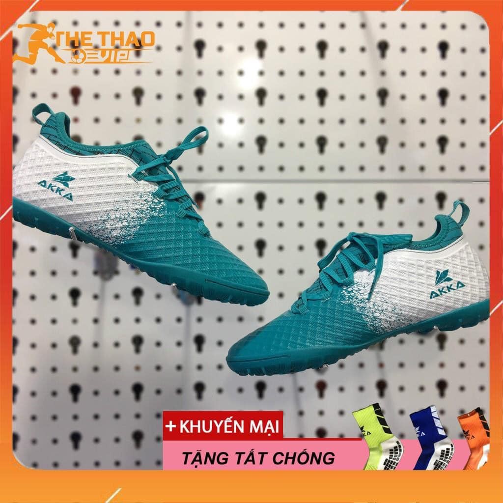Giày đá bóng AKKA SPEED2 - Màu Xanh Ngọc mới 2020