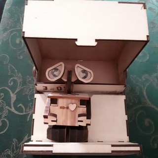 MÔ HÌNH GỖ - ROBOT BIẾT YÊU