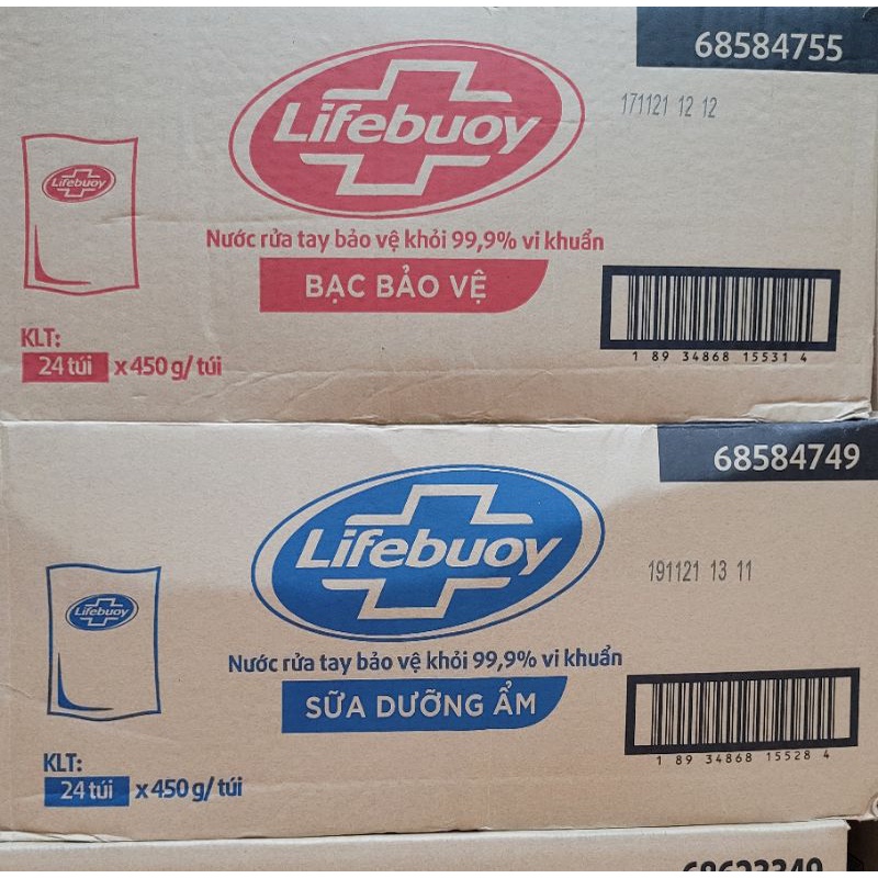 CHÍNH HÃNG SIÊU RẺ. THANH LÝ Nước Rửa Tay Lifebuoy 450g