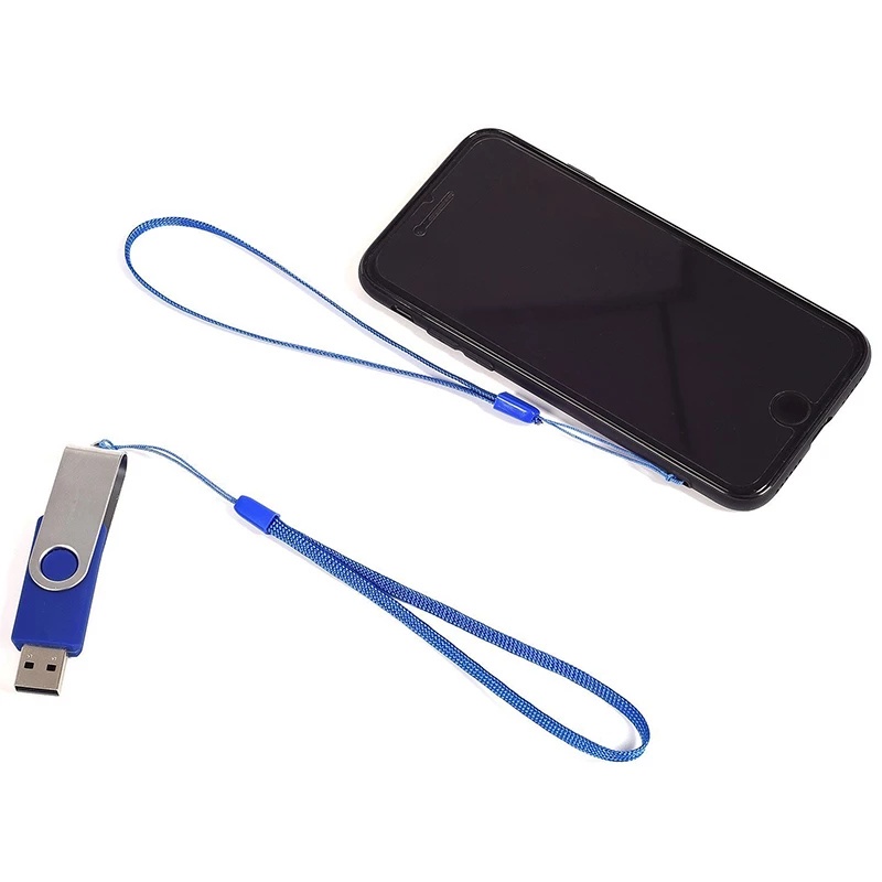 1 Dây Ngắn Đeo Cổ Tay Bằng Nylon Dành Cho Ổ Cứng Usb / Móc Khóa / Điện Thoại