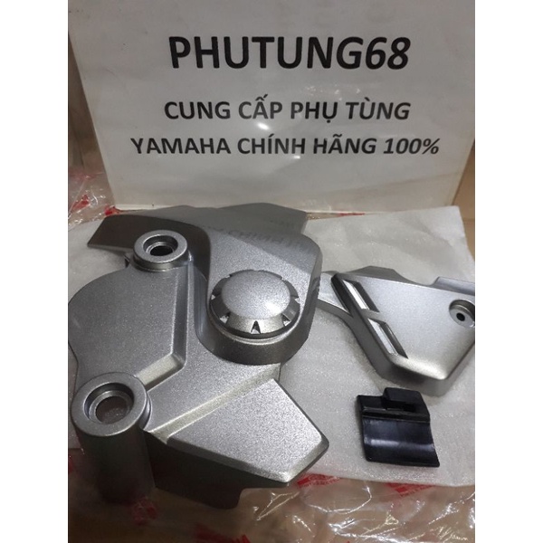 mang cá và ốp giò đạp màu bac Exciter 2006_2010 Yamaha