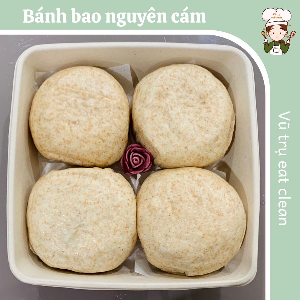 Bánh Bao Nguyên Cám Eatclean Eat Clean Bánh bao ăn kiêng bánh bao giảm cân bánh bao healthy