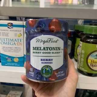 Kẹo dẻo hỗ trợ giấc ngủ ngon Megafood Melatonin Berry Good Sleep