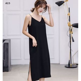 Đầm 2 dây nhiều màu