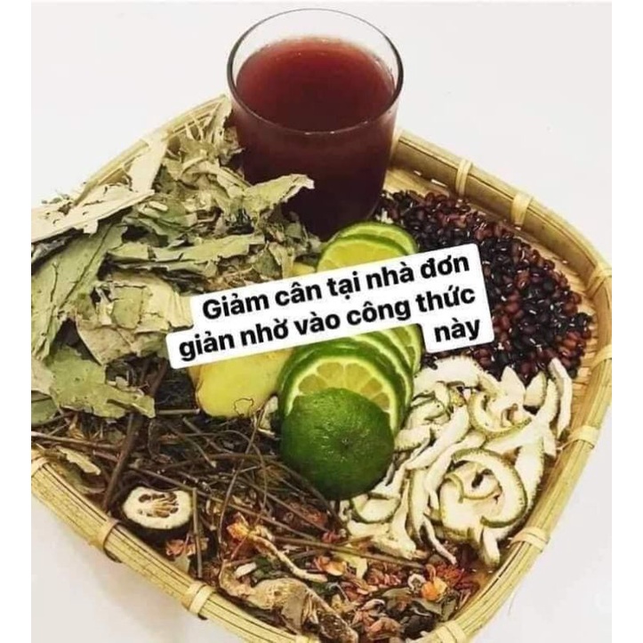 Trà lá nam giảm cân 1 liệu trình 15 gói nhỏ giảm từ 2. đến 3kg