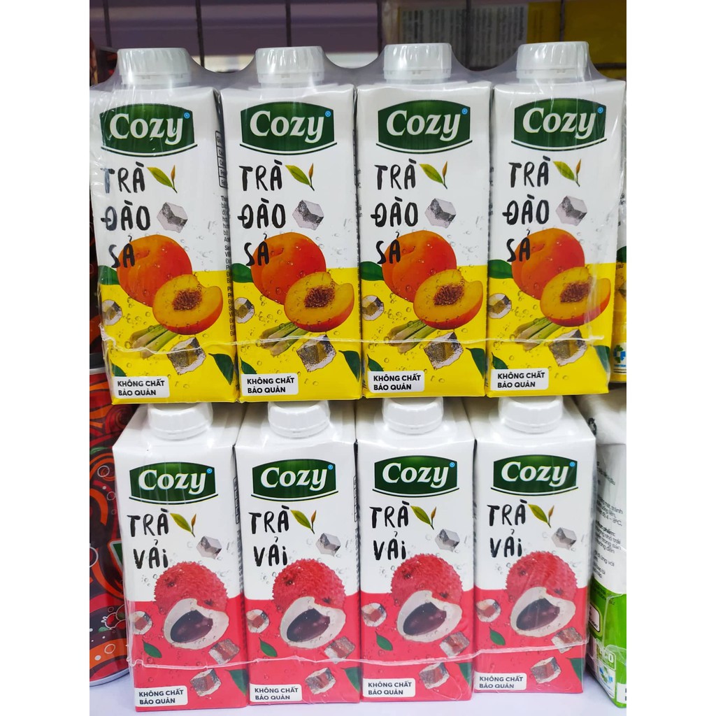 Lốc trà cozy 4 hộp x 225ml