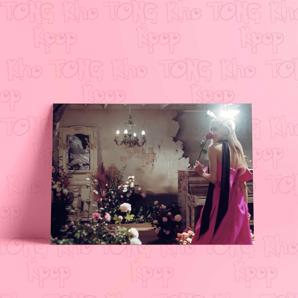 Tấm Poster cao cấp giấy 260gsm in hình ROSÉ  SINGLE ALBUM idol Kpop ảnh đẹp