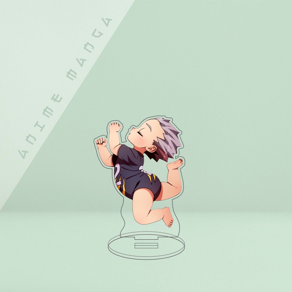 Mô Hình Nhân Vật Haikyuu Chibi Bộ Chất Liệu Acrylic decor góc học tập để bàn làm việc