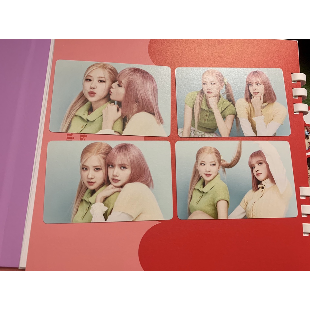 Thẻ ảnh pola unit của nhóm nhạc blackpink