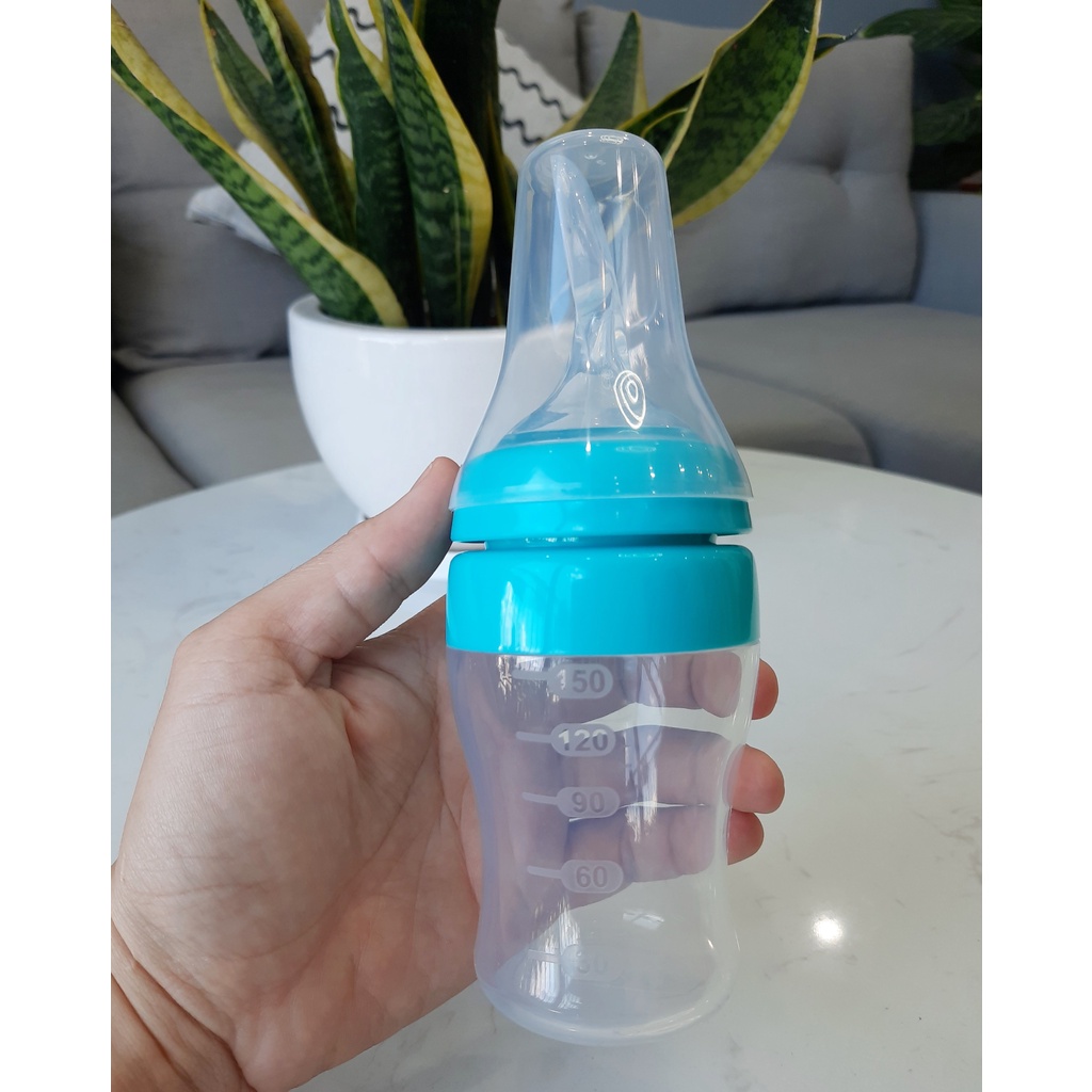 Bình Thìa Tập Ăn Dặm Cho Bé hiệu FARLIN  - Bình Tập Mút Cho Bé