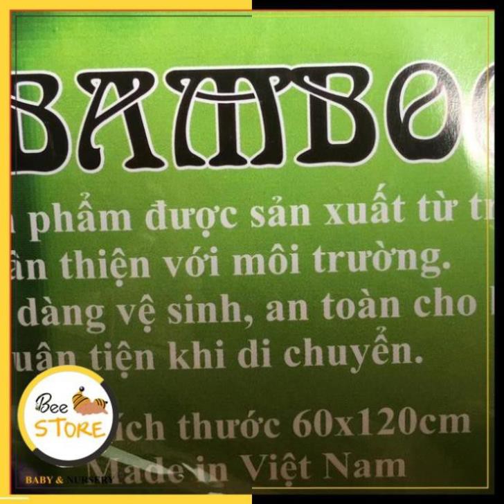 [BÁN LẺ GIÁ SỈ] Chiếu trúc trẻ em Bamboo, Chiếu nằm cho bé