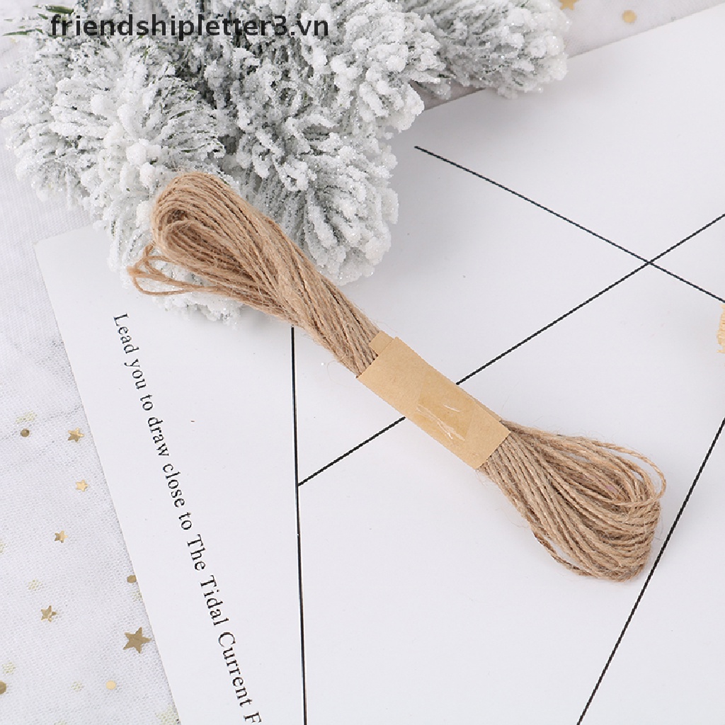 Cuộn dây thừng 10m chuyên dụng dùng làm đồ trang trí thủ công