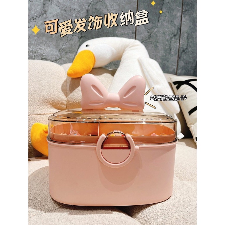 Hộp Đựng Phụ Kiện Kẹp Tóc / Kẹp Tóc Bằng Cao Su Cho Bé Gái