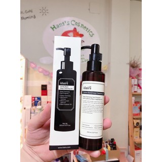 Dầu Tẩy Trang Làm Sạch Sâu Kiểm Soát Bã Nhờn Klairs Gentle Black Deep Cleansing Oil