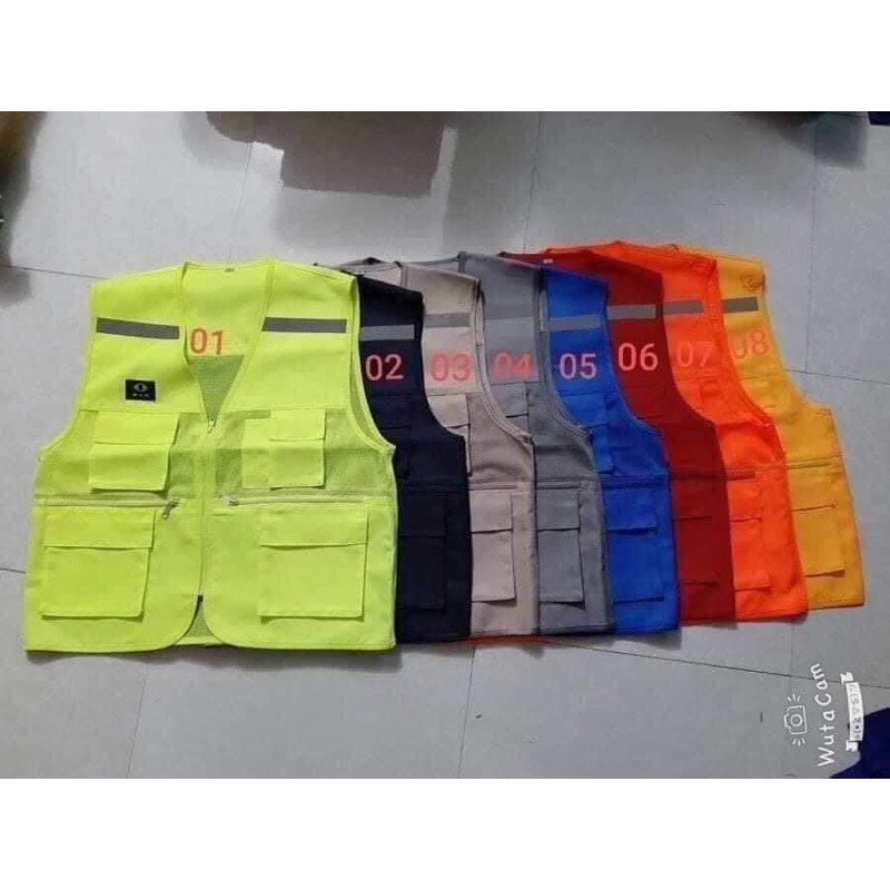 áo lươi phản quang - bảo hộ lao động