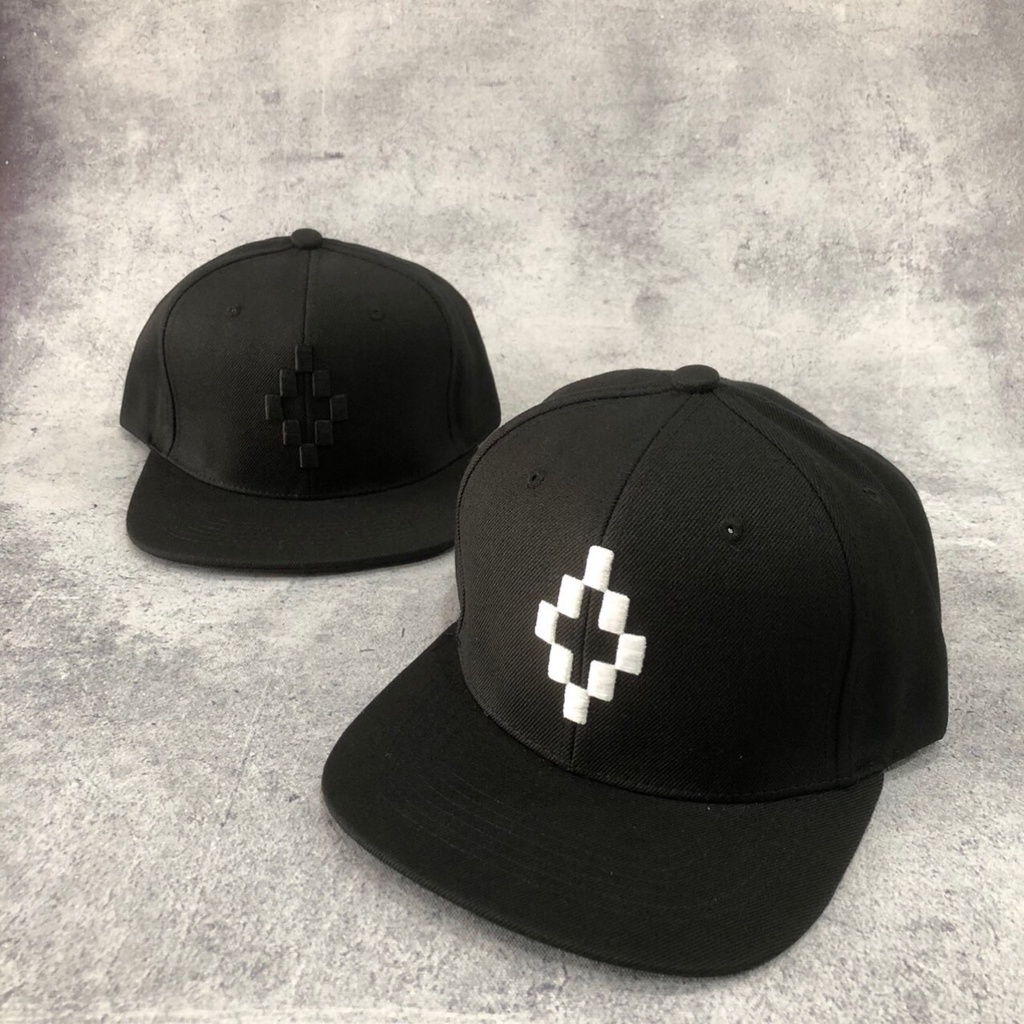 Mũ lưỡi trai cao cấp unisex nam nữ thêu hình dấu cộng trắng chất kaki màu đen cực kì hot trend