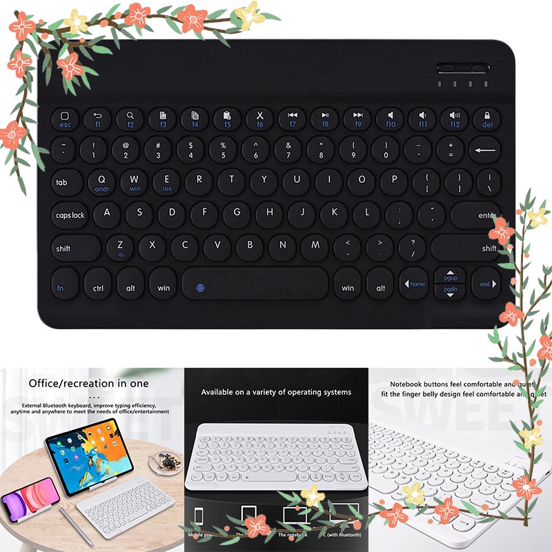 Bàn Phím Bluetooth Không Dây 10 Inch Cho Máy Tính Bảng / Huawei