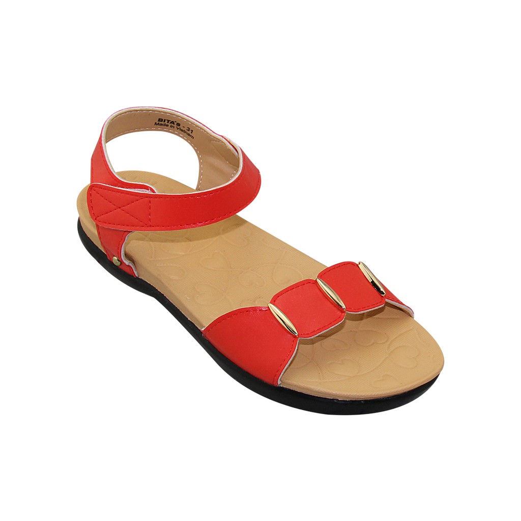 Sandal Bita's bé gái SOB.229 (Đỏ + Hồng + Trắng)