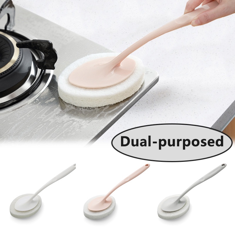 Cọ Vệ Sinh Nhà Bếp/Toilet Có Tay Cầm Dài Tiện Lợi