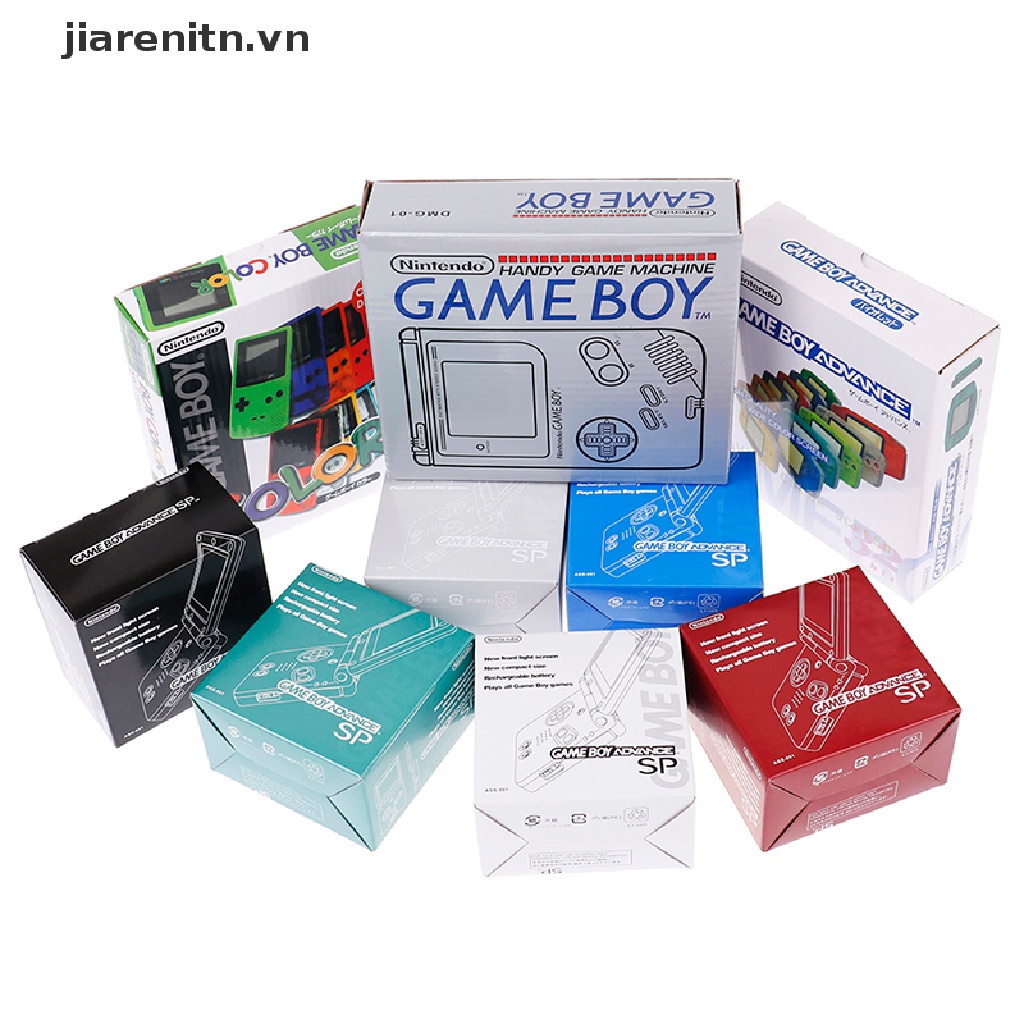 Jiarenitn 1PC for GBA/GBC/GBA SP/GB DMG Game Console New Packing Box Carton for Gameboy vn