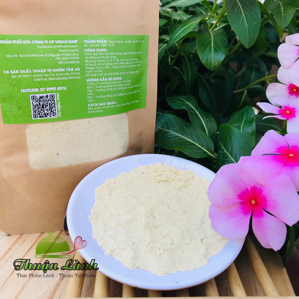 Hạt Nêm Rau Củ Thuần Chay 100g - Thuận Lành - Thơm Ngon Dinh Dưỡng An Toàn