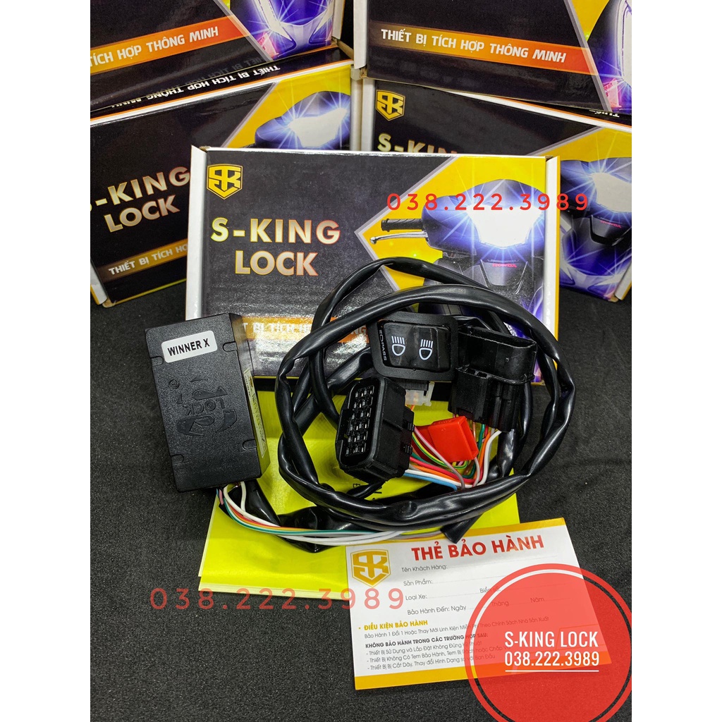 Bộ Mạch Tắt Đèn Xe WINNER X V3 2021 2022 2023 | THƯƠNG HIỆU S-KING LOCK