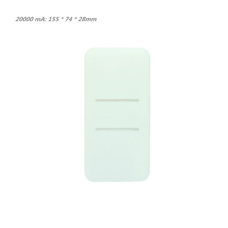 Túi Silicone Đựng Bảo Vệ Pin Sạc Dự Phòng Cho Xiaomi Mi 2 10000 / 20000mah