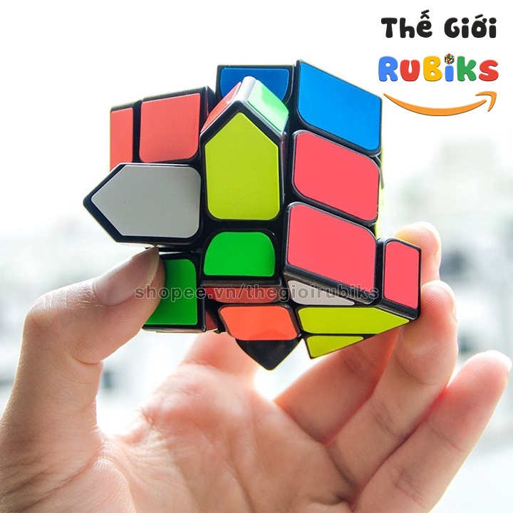 Rubik YJ Fisher Biến Thể Rubic 3x3 Khối Lập Phương 3 Tầng Đồ Chơi Thông Minh