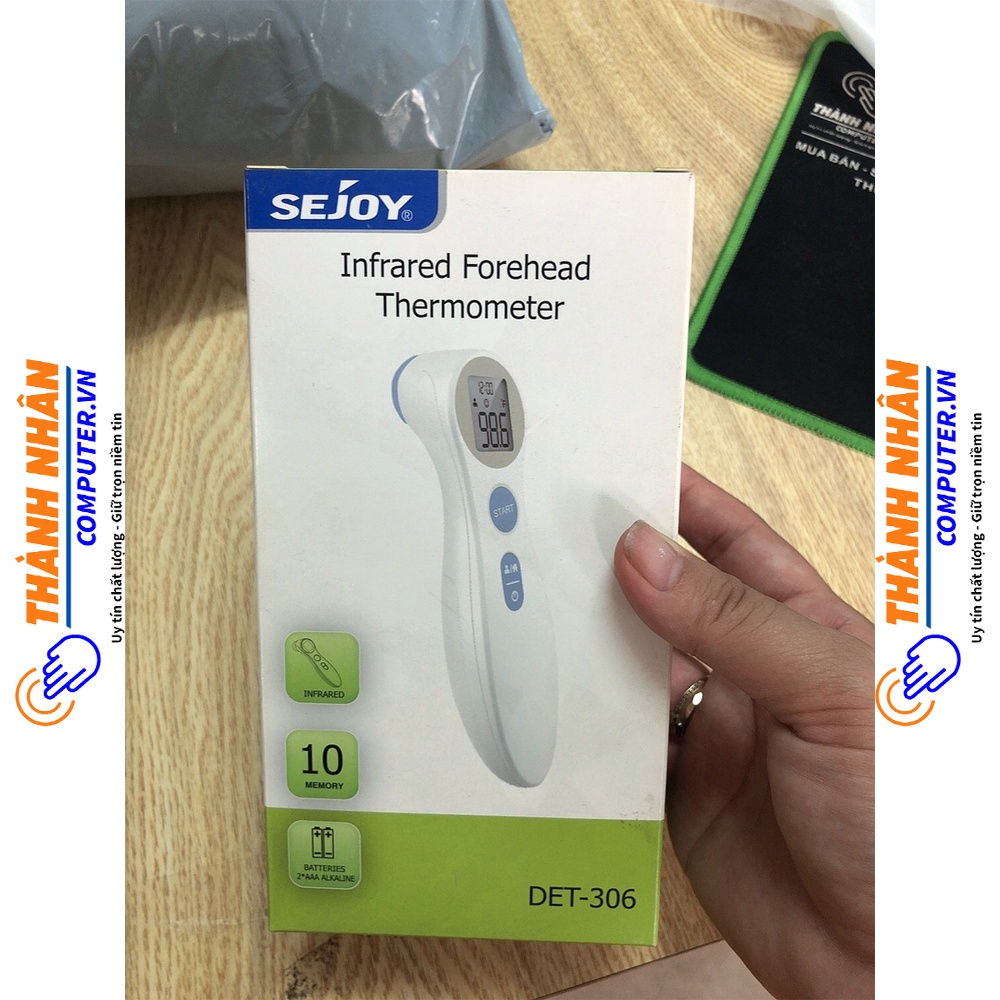Nhiệt kế hồng ngoại đo trán Sejoy DET 306