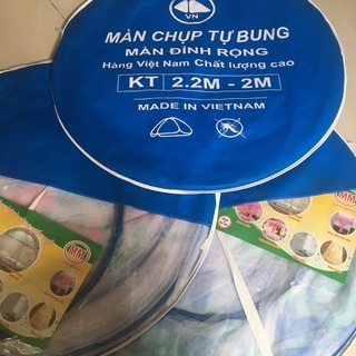 Mùng Màn Chụp Tự Bung Đỉnh Rộng loại 2.2mx2m chất lượng cao